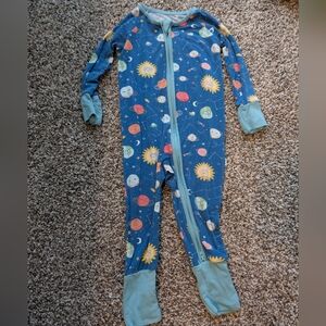 Little Sleepies Celestial Blue Kids Footie